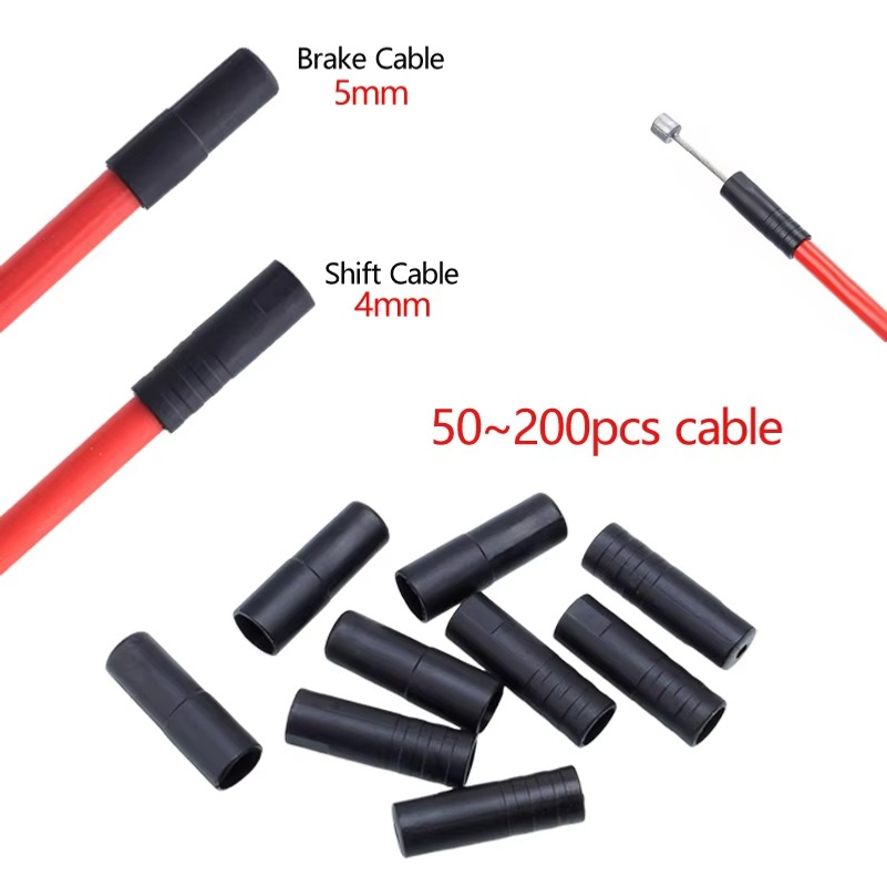 50개~200개, 5mm 자전거 브레이크 캡, 4mm  - Mountain Biking Tips 리뷰 및 가격